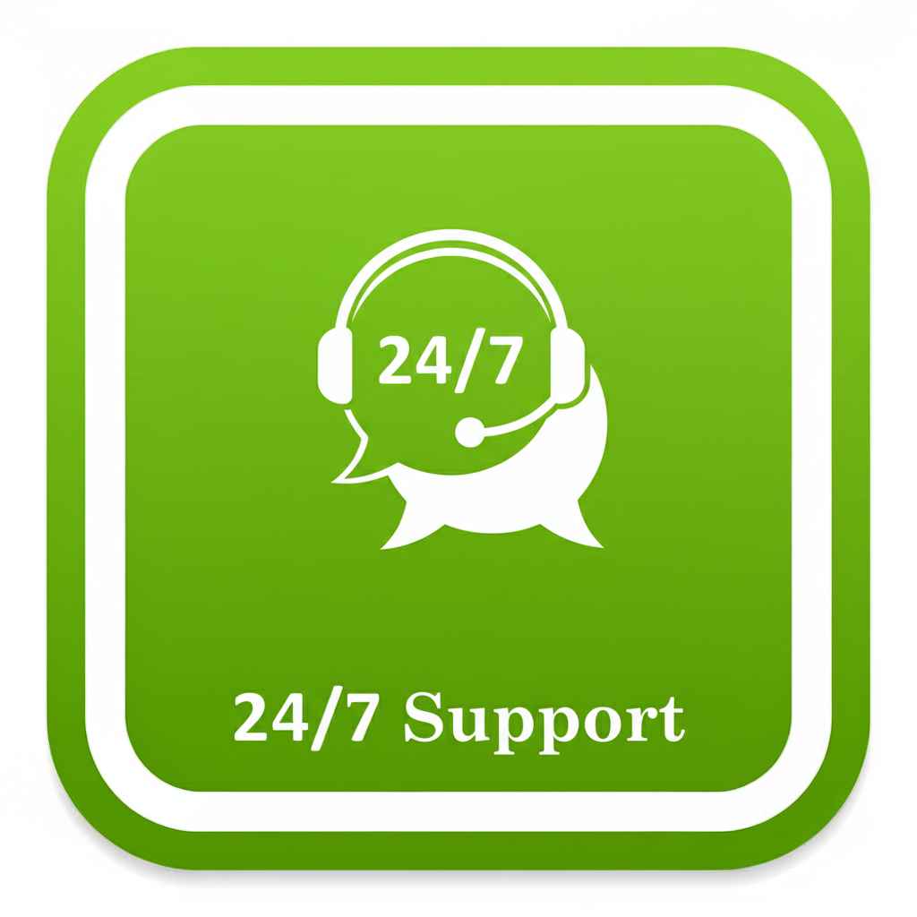 24/7 Support
